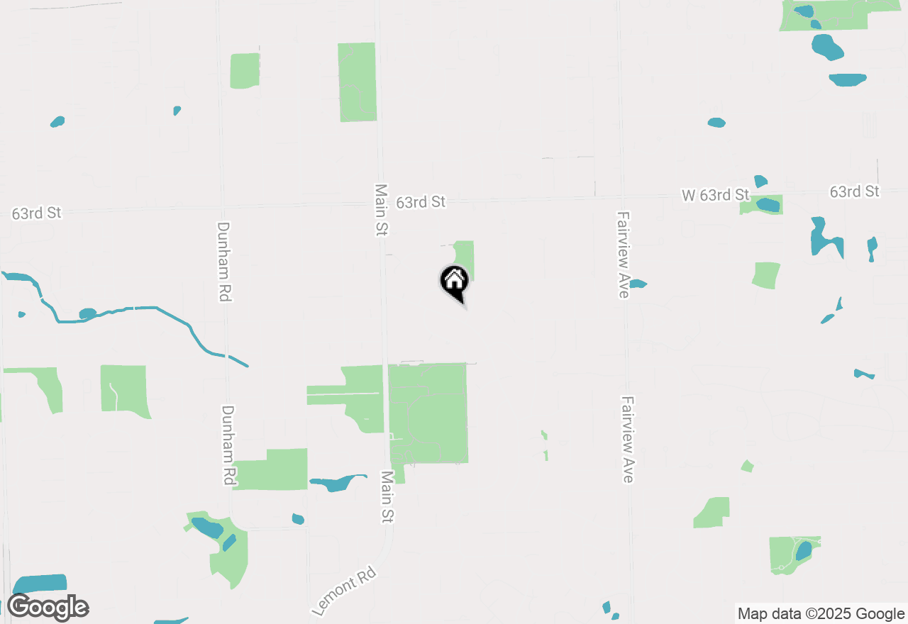 Map of 824 Oxford Street, Downers Grove, IL 60516