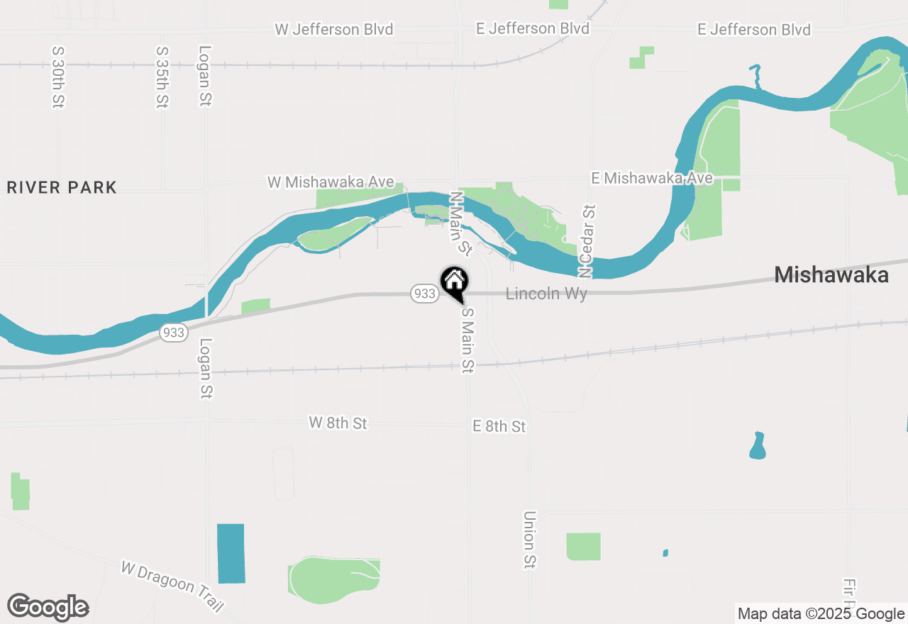 Map of 116 W 3rd Street, Mishawaka, IN 46544