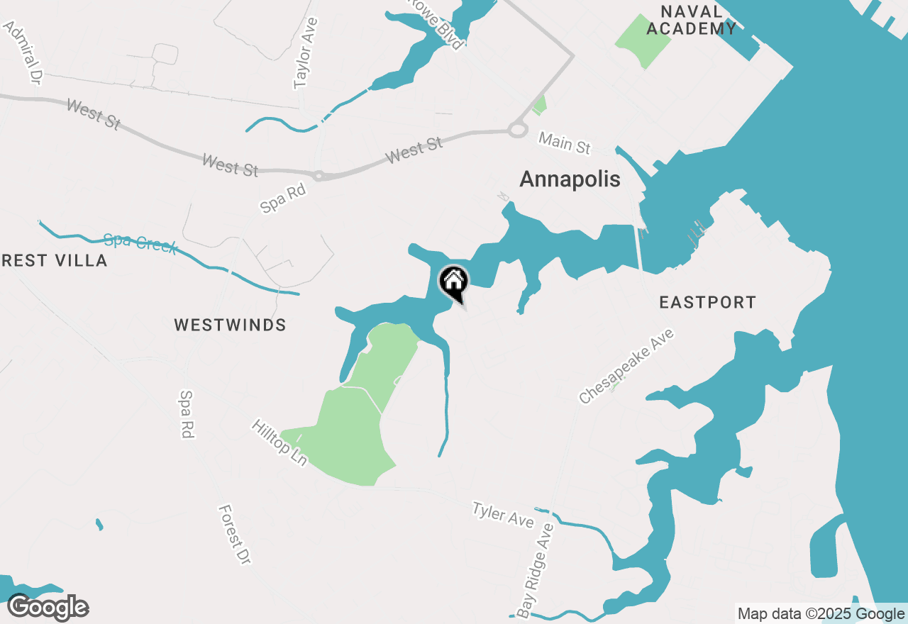 Map of 2 Spa Creek Landing #B1, Annapolis, MD 21403