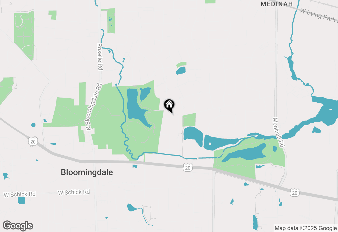 Map of 209 Broker Road, Bloomingdale, IL 60108
