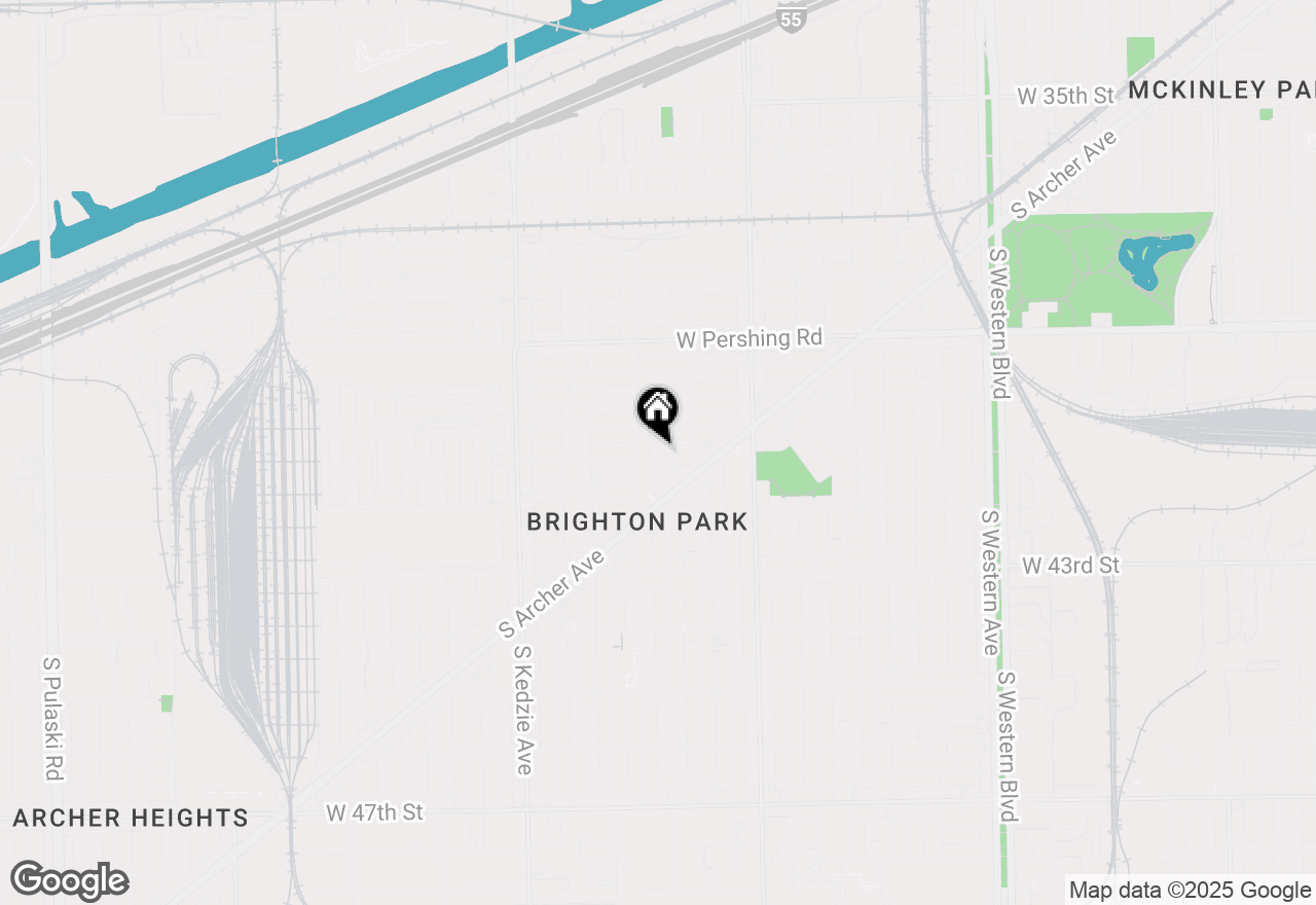 Map of 4058 S Richmond Street, Chicago, IL 60632