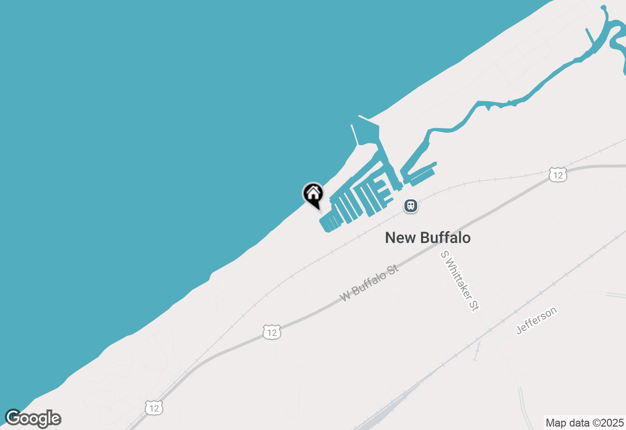 Map of 620 North Drive, New Buffalo, MI 49117