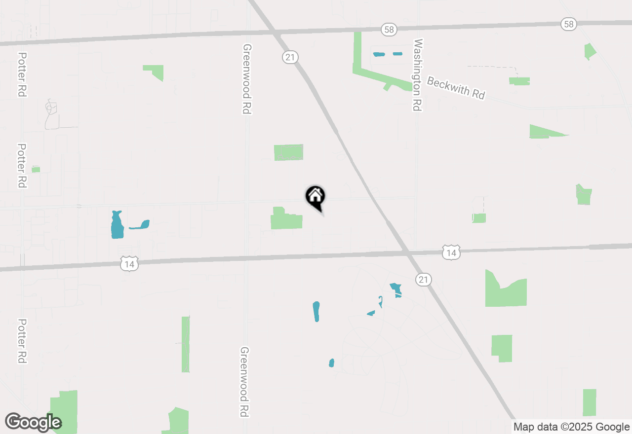 Map of 8313 W Park Avenue, Niles, IL 60714