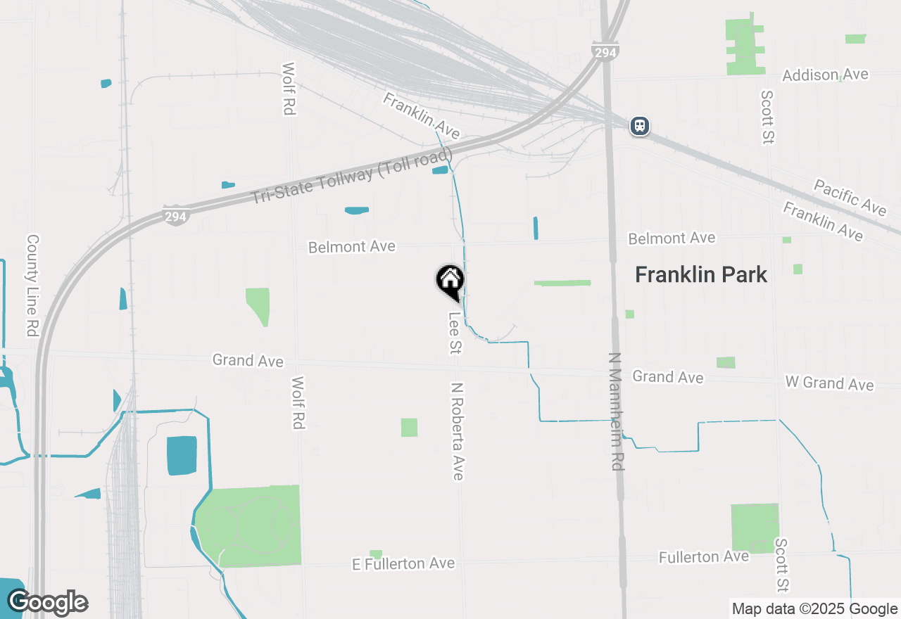 Map of 3020 Lee Street, Melrose Park, IL 60164