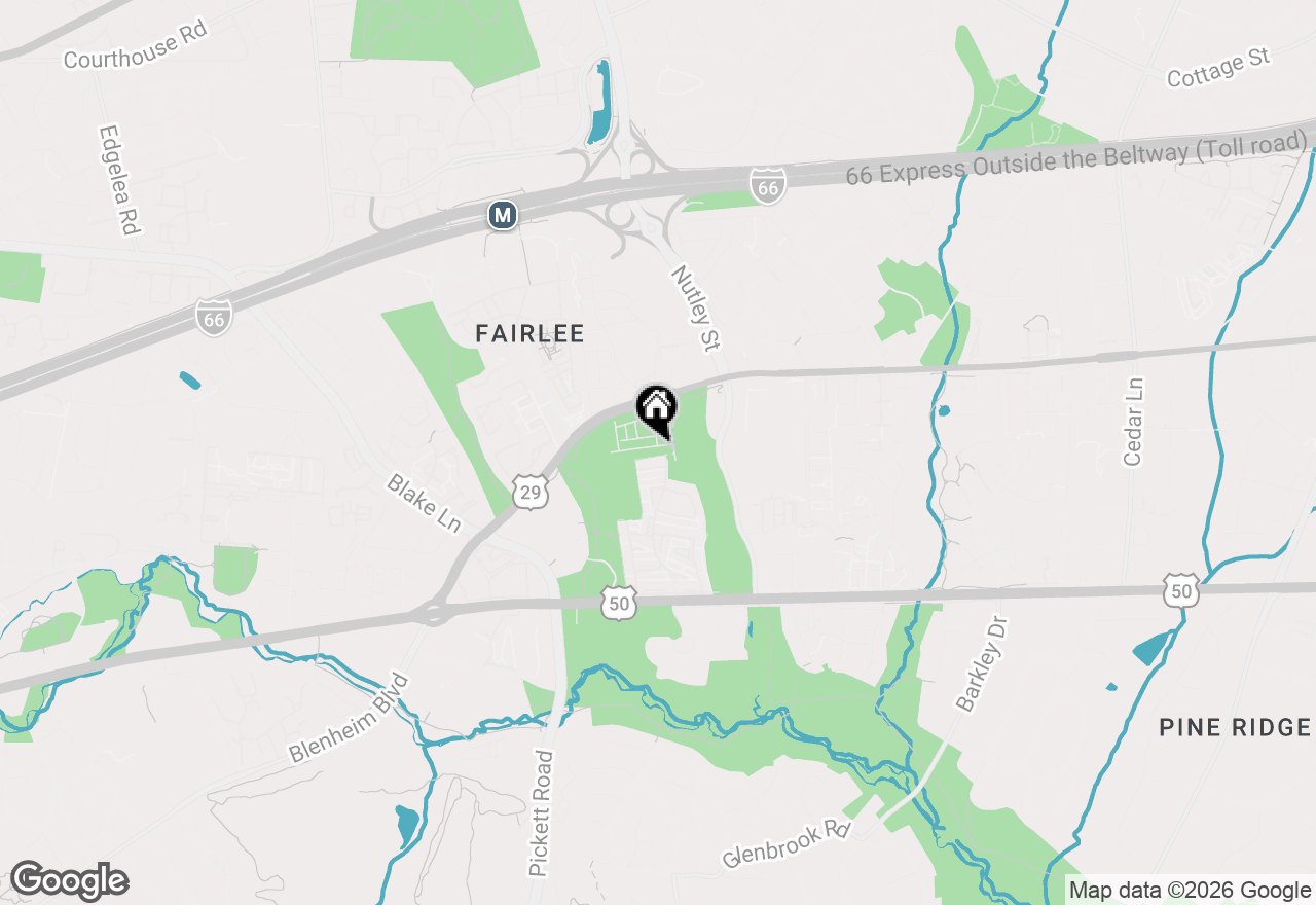 Map of 9253 Wood Violet Court, Fairfax, VA 22031