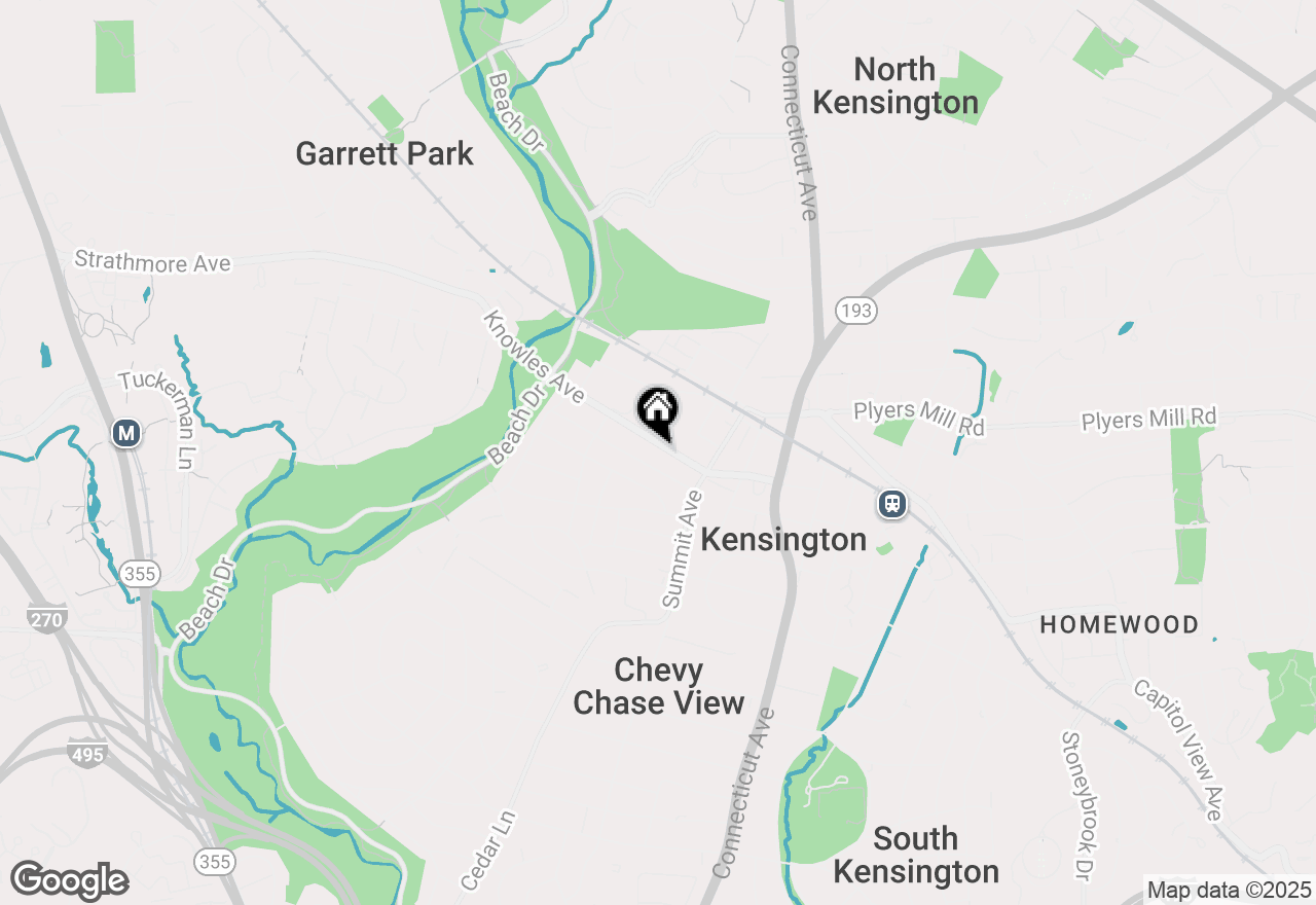 Map of 4118 Knowles Avenue, Kensington, MD 20895