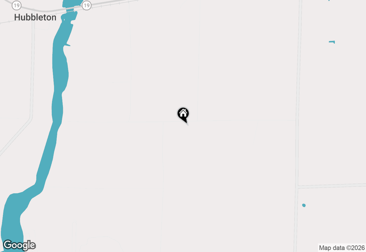 Map of W6649 E Hubbleton Road, Watertown, WI 53094
