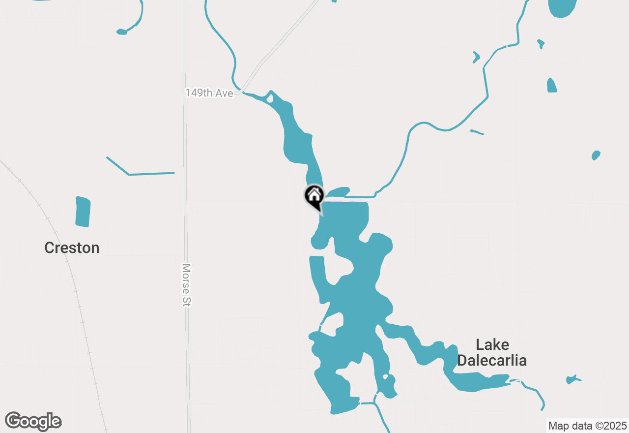 Map of 115 W Lakeview Drive, Lowell, IN 46356