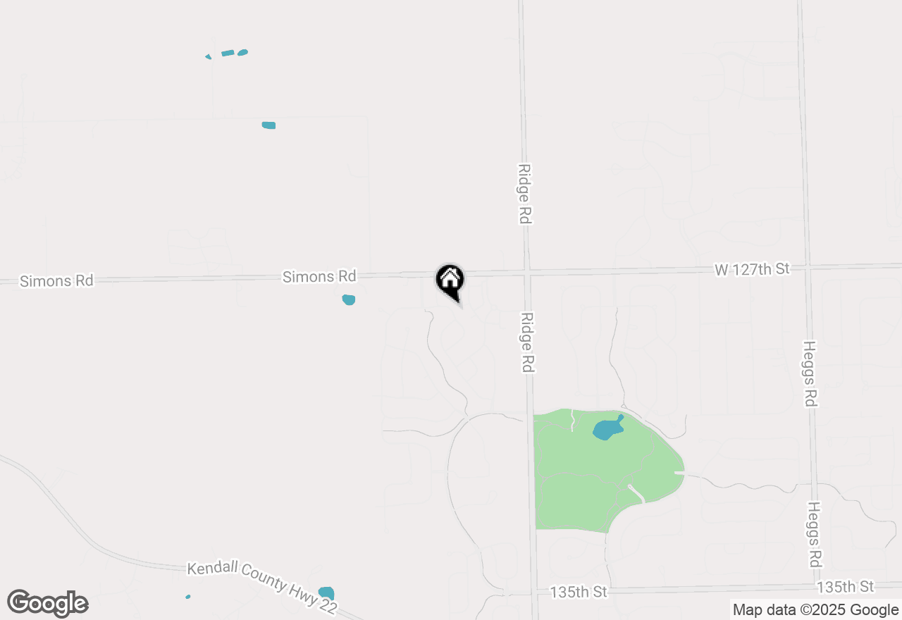 Map of 12824 Timber Wood Circle, Plainfield, IL 60585