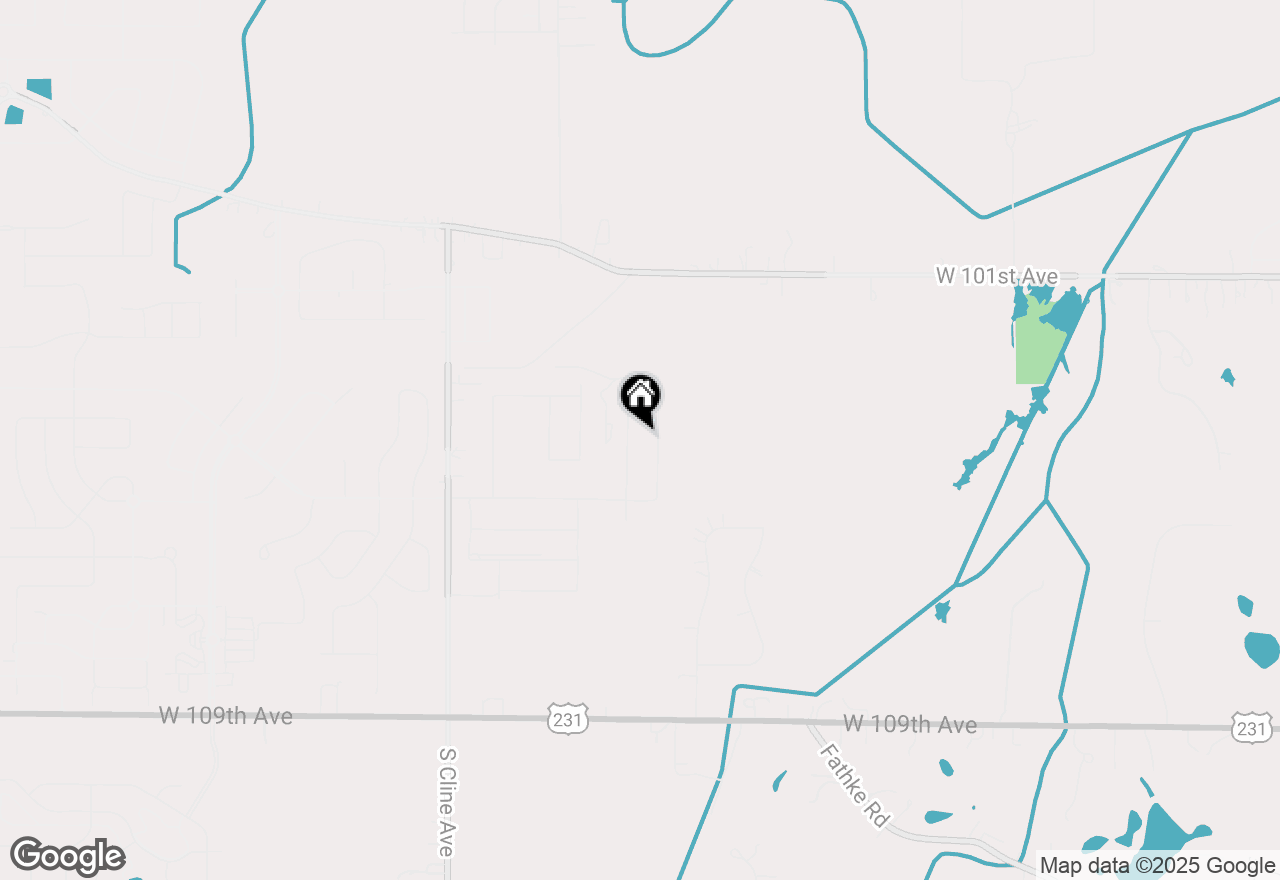 Map of 10462 Morse Place, Crown Point, IN 46307