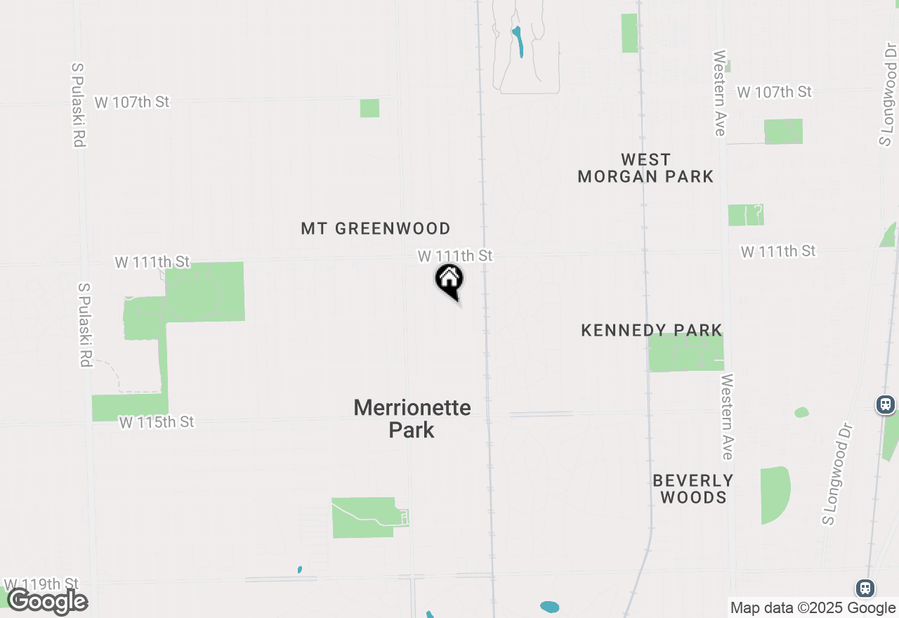 Map of 11217 S Albany Avenue, Chicago, IL 60655