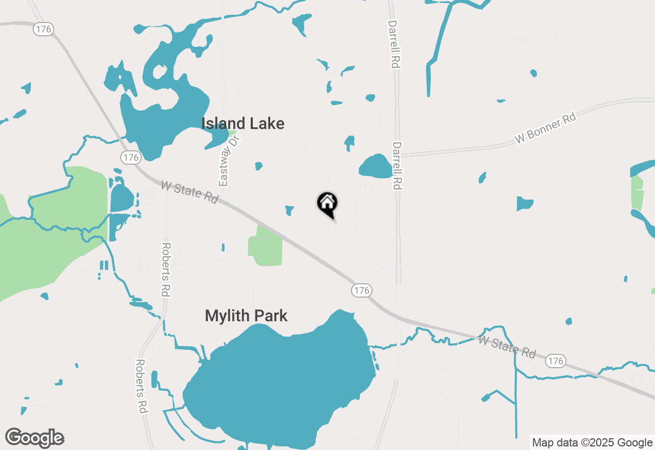 Map of 838 S Constitution Avenue, Island Lake, IL 60042