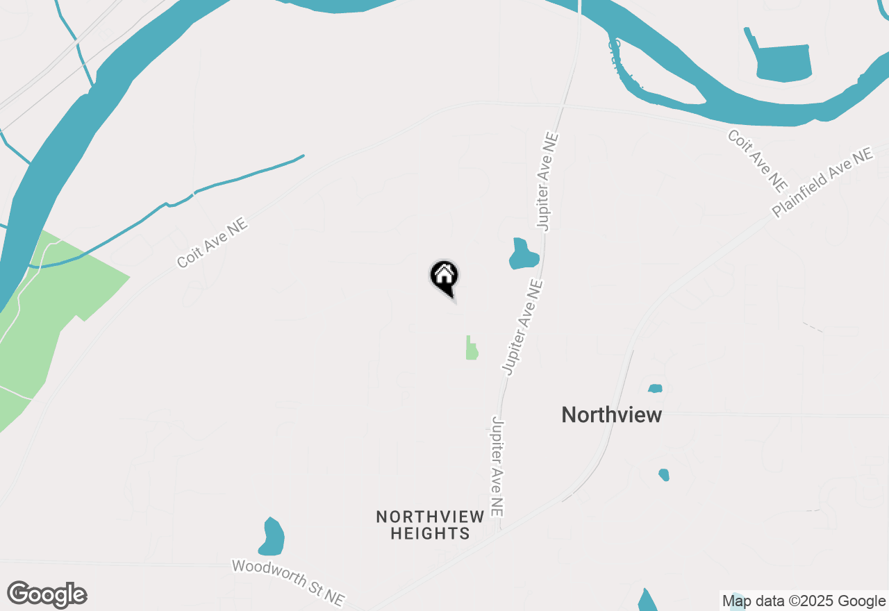 Map of 4649 Northview Avenue Ne, Grand Rapids, MI 49525