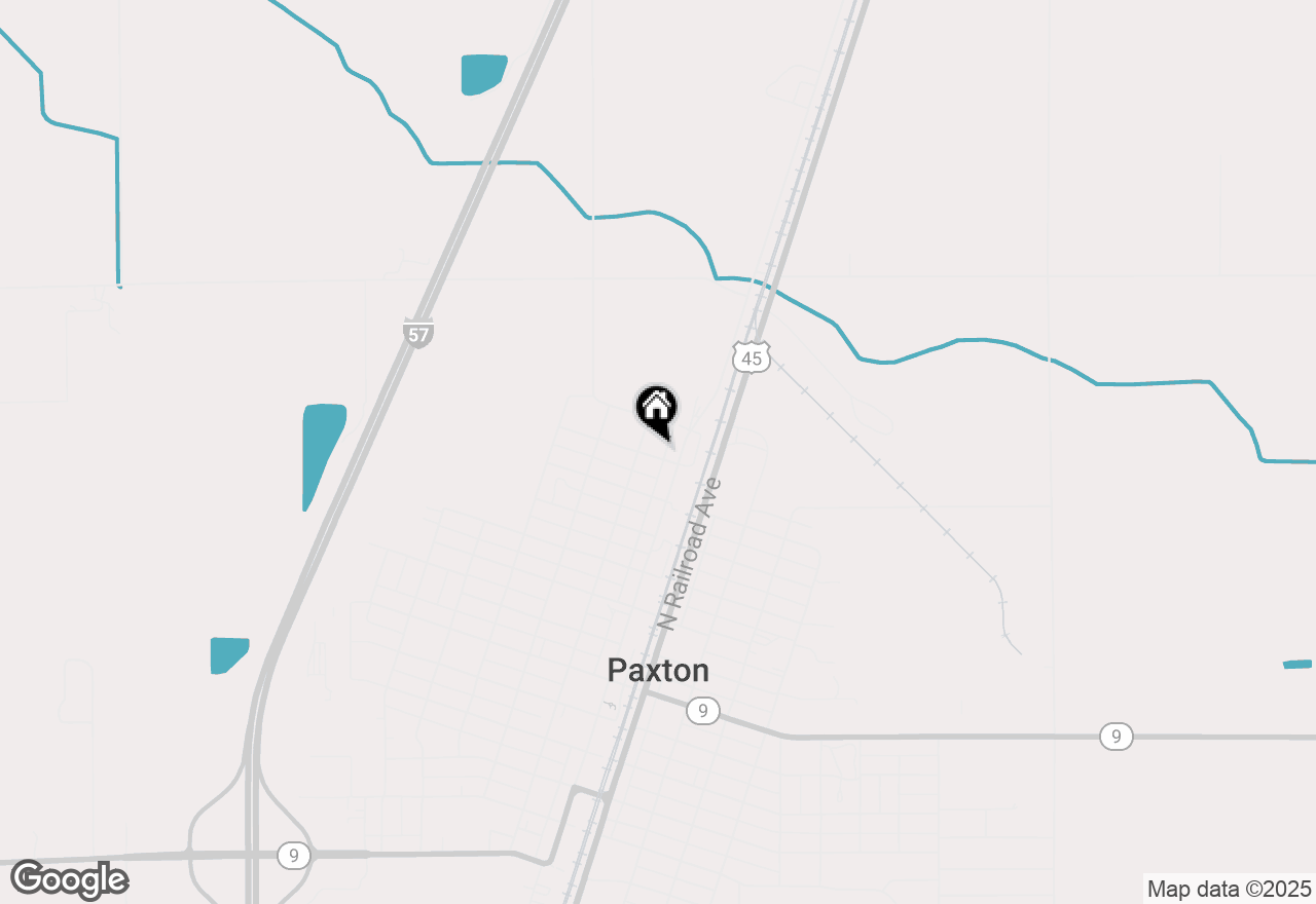 Map of 139 W Oak Street, Paxton, IL 60957