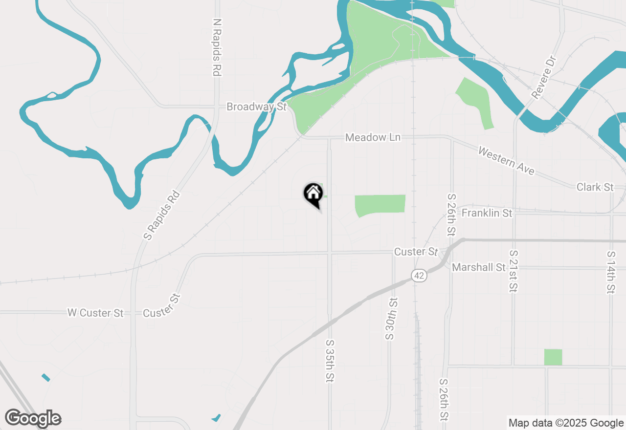 Map of 908 S 36th St #906, Manitowoc, WI 54220