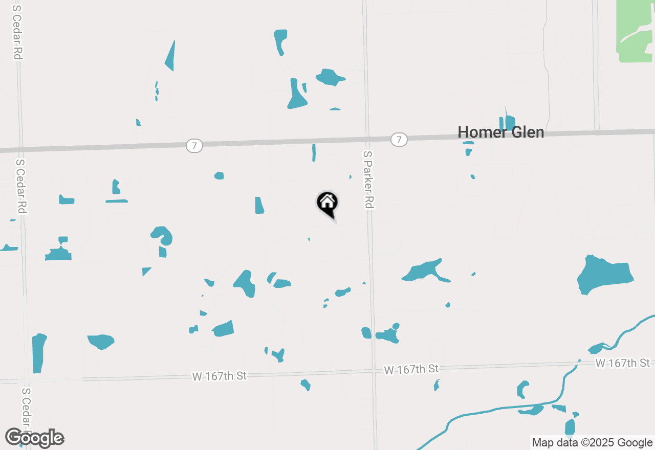 Map of 13764 Stonebridge Woods Crossing, Homer Glen, IL 60491
