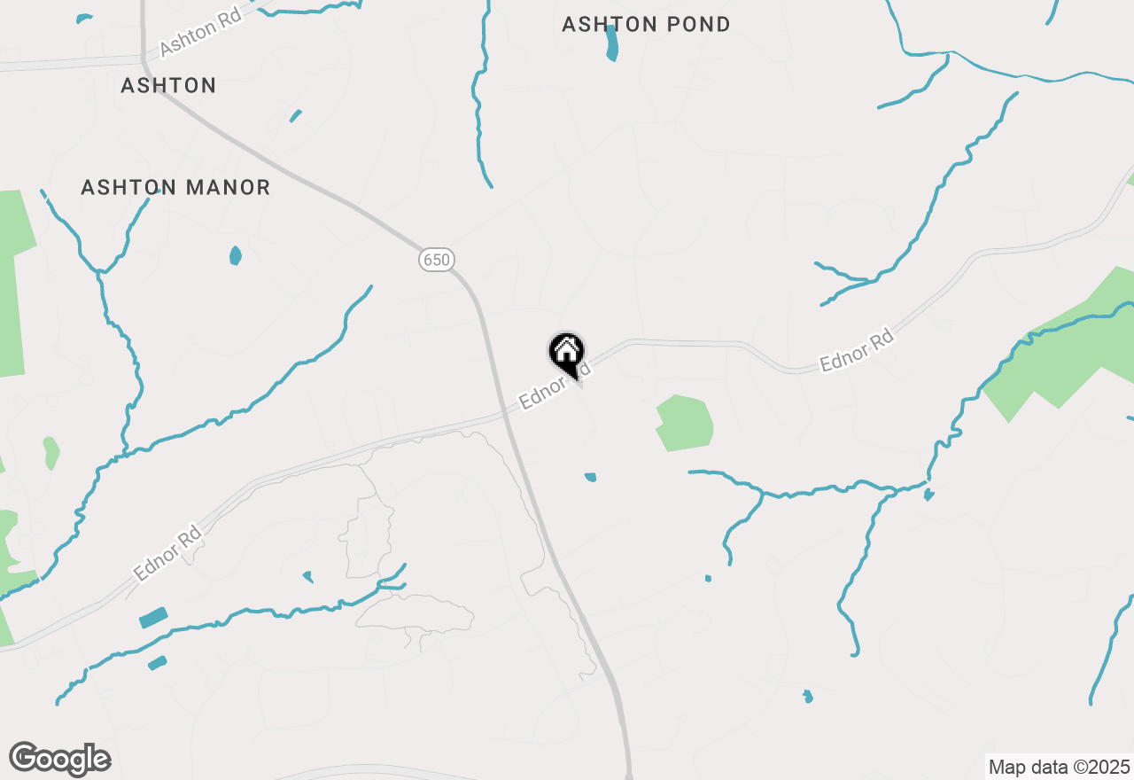 Map of 919 Ednor Road, Silver Spring, MD 20905