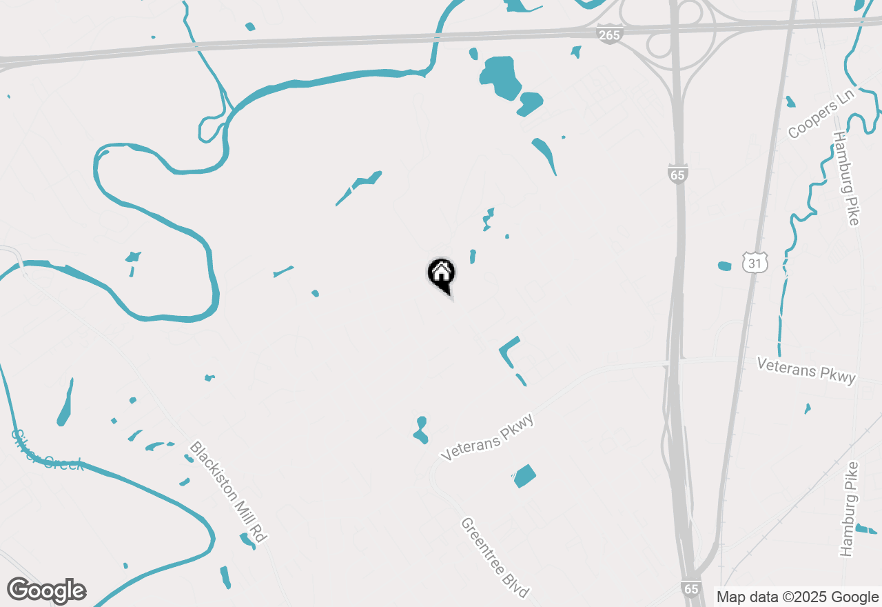 Map of 2316 Tupelo Drive, Clarksville, IN 47129