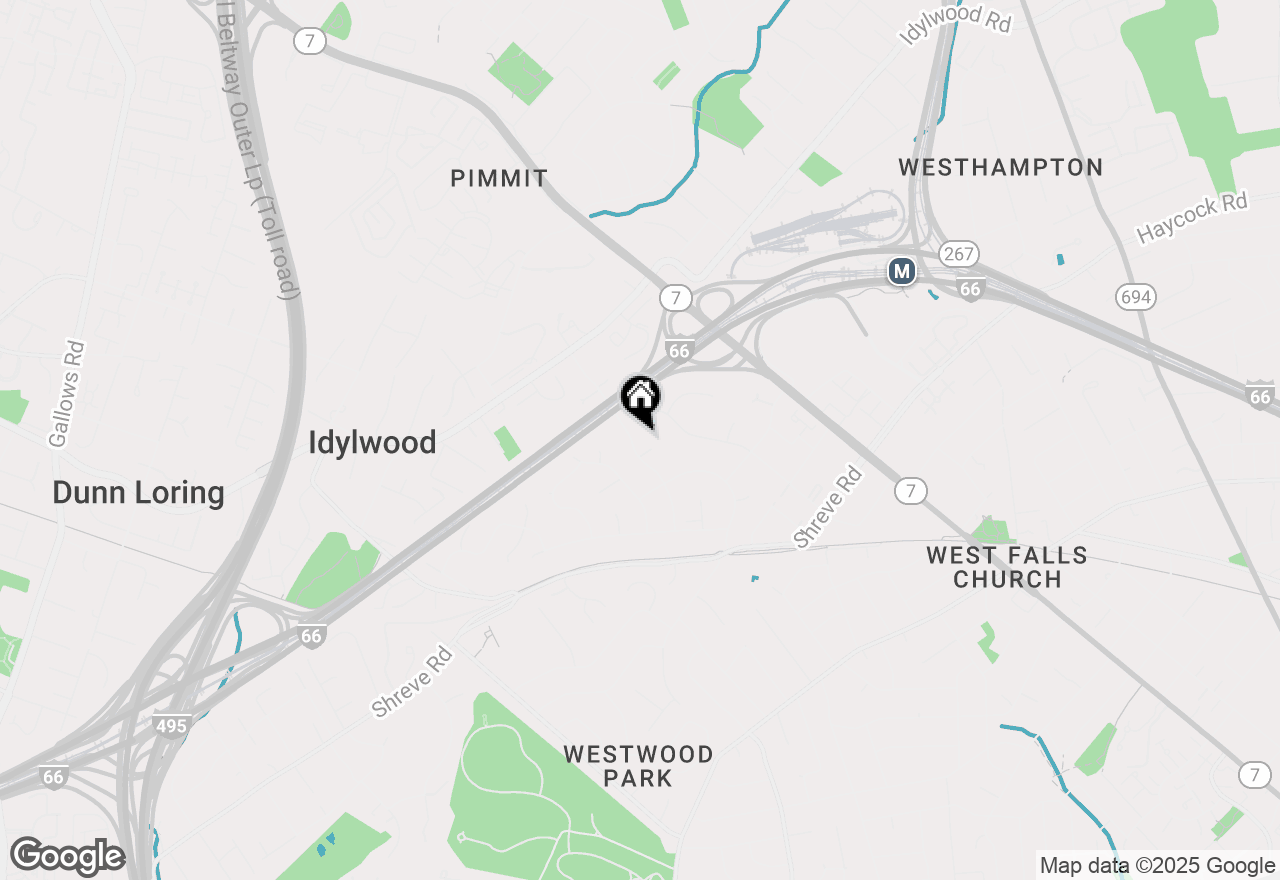 Map of 2339 Barbour Road, Falls Church, VA 22043