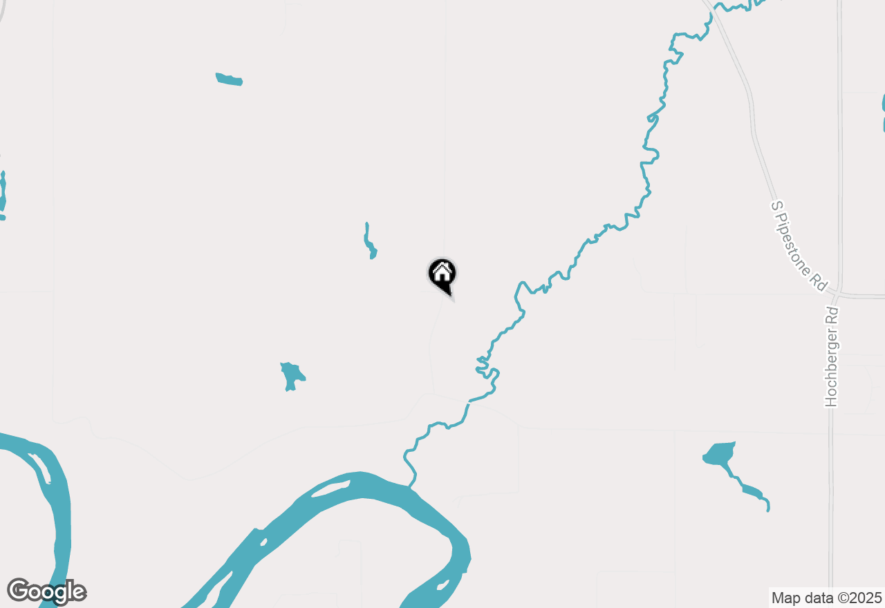 Map of 7346 Evans Road, Eau Claire, MI 49111