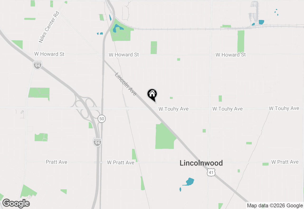 Map of 7201 N Lincoln Avenue #309, Lincolnwood, IL 60712