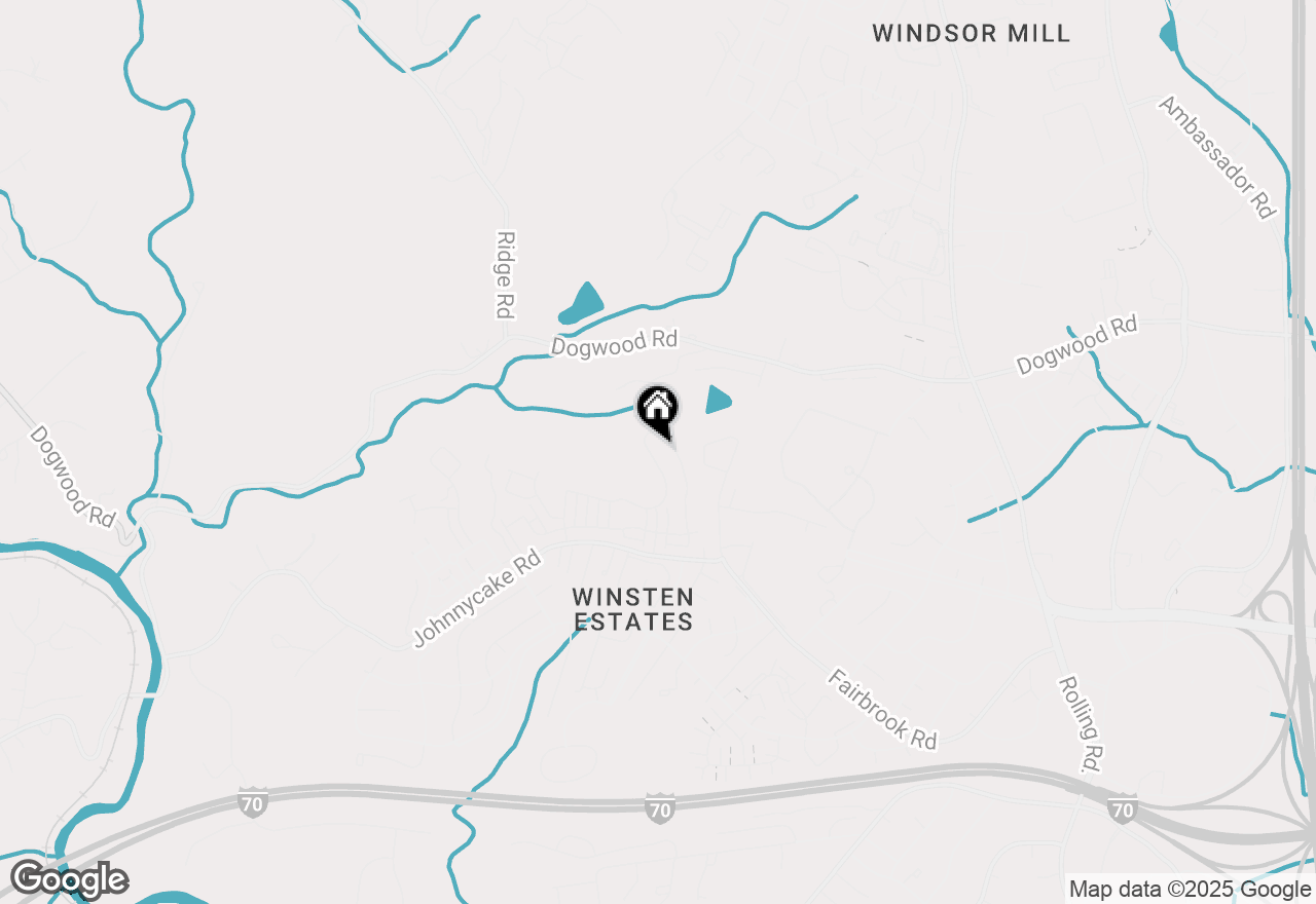 Map of 1892 Ritter Drive, Baltimore, MD 21244