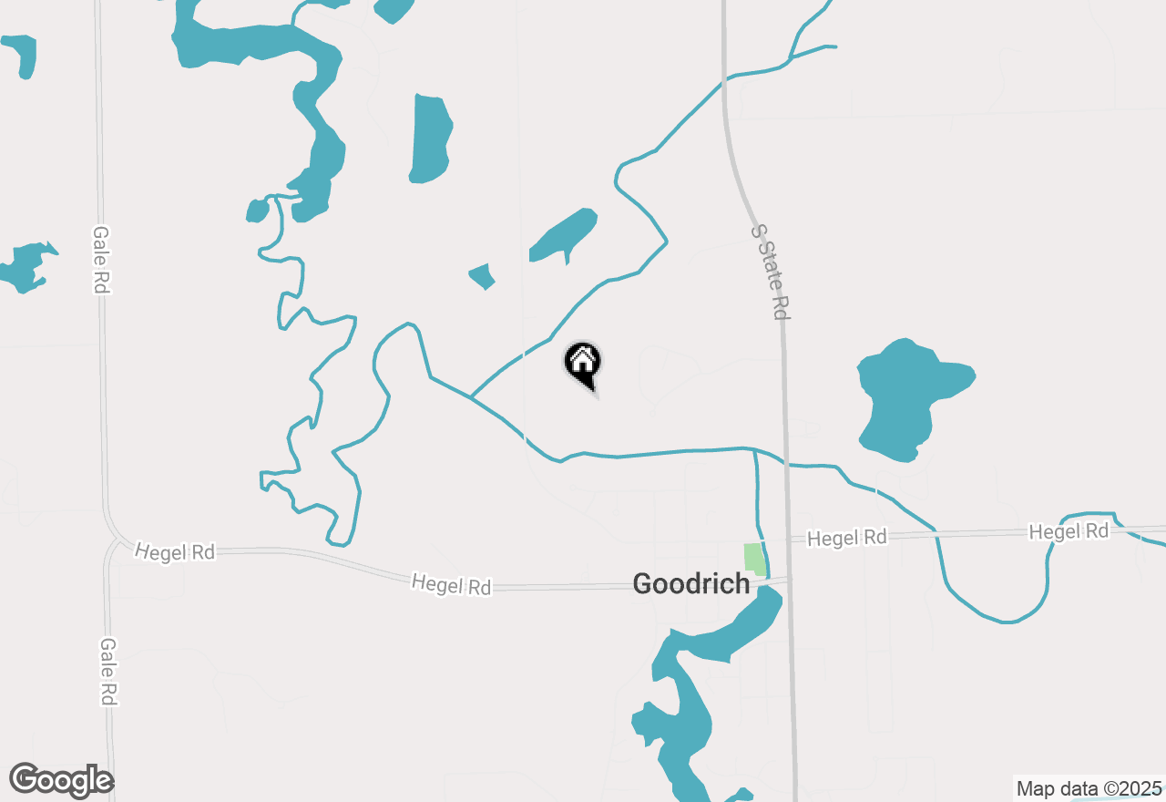Map of 7295 Dutch Road, Goodrich Vlg, MI 48438