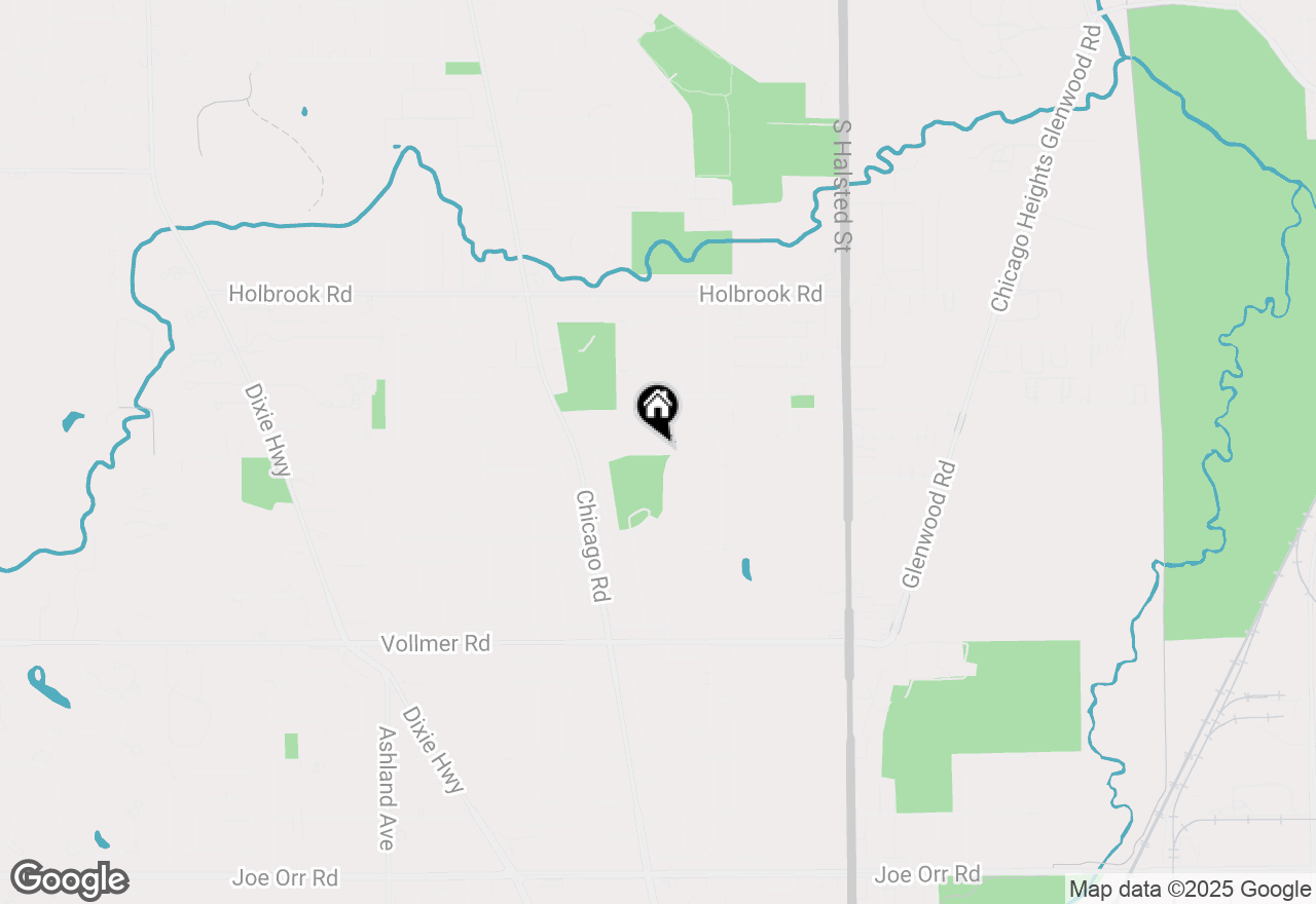 Map of 76 E Craig Drive, Chicago Heights, IL 60411