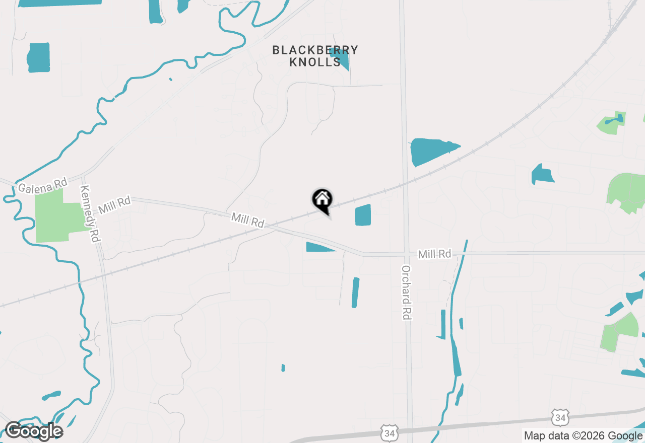Map of 620 Pineridge Drive N #620, Oswego, IL 60543