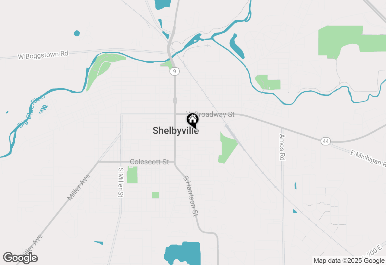 Map of 202 E Taylor Street #4, Shelbyville, IN 46176