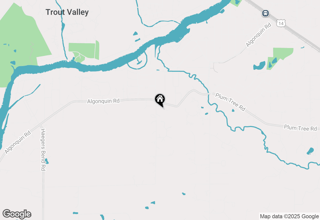 Map of 9500 Church Road, Barrington, IL 60010