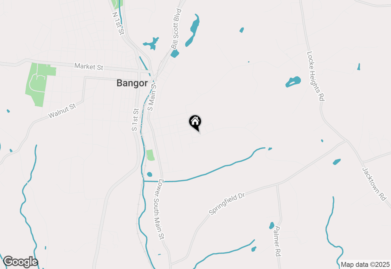 Map of 415 Richmond Road, Bangor, PA 18013