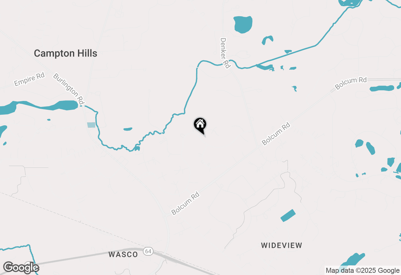 Map of 39W889 Deer Run Drive, St. Charles, IL 60175
