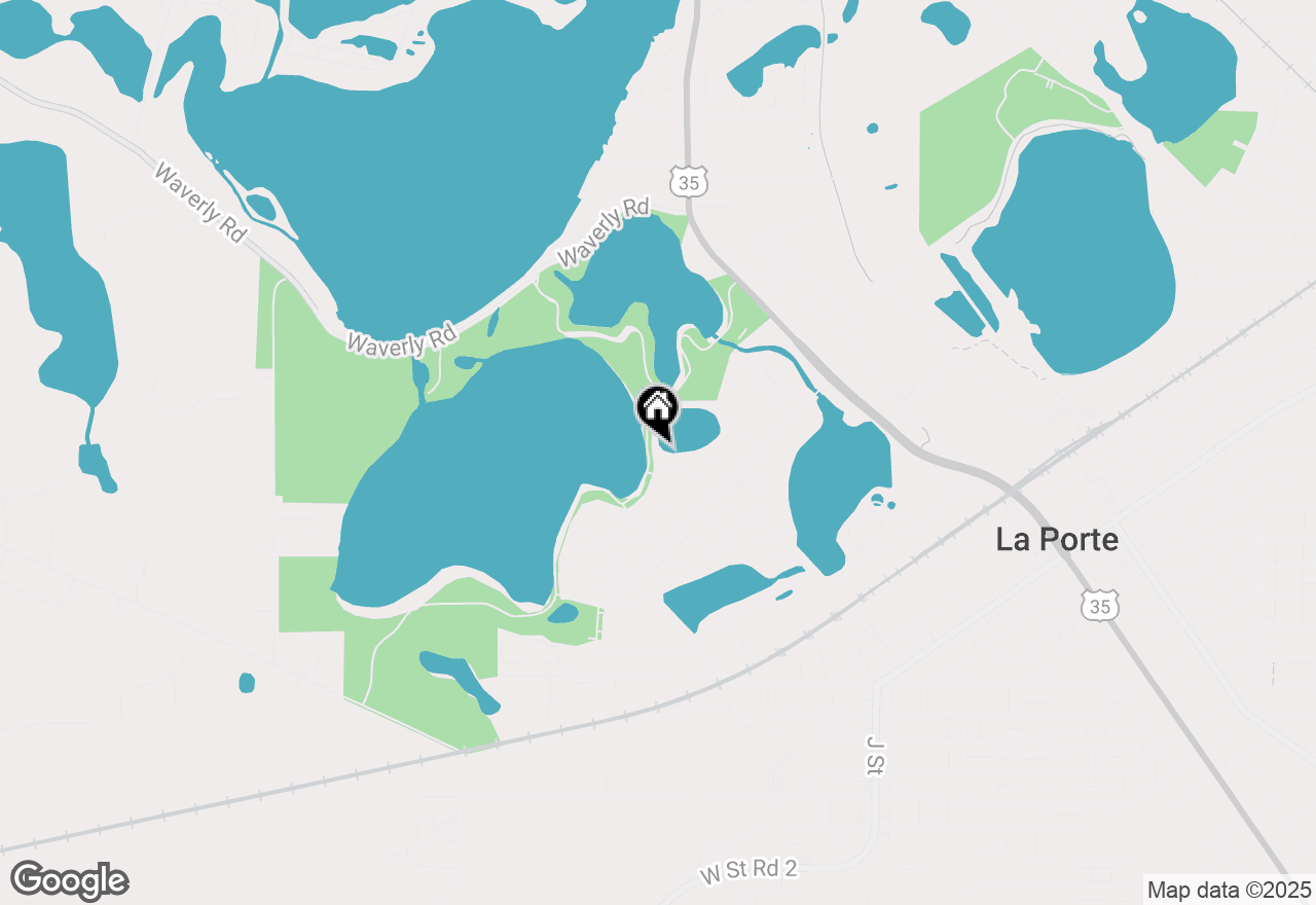 Map of 210 Lake Shore Drive, La Porte, IN 46350