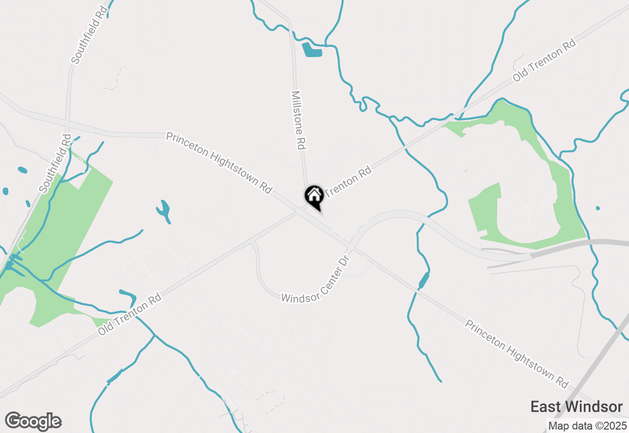 Map of 2701 American Place #ALBERG, West Windsor, NJ 08550