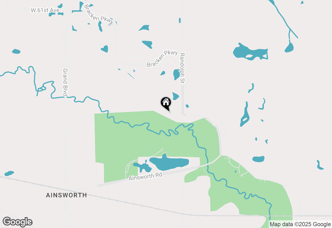 Map of 7761 E Miller Lane, Hobart, IN 46342