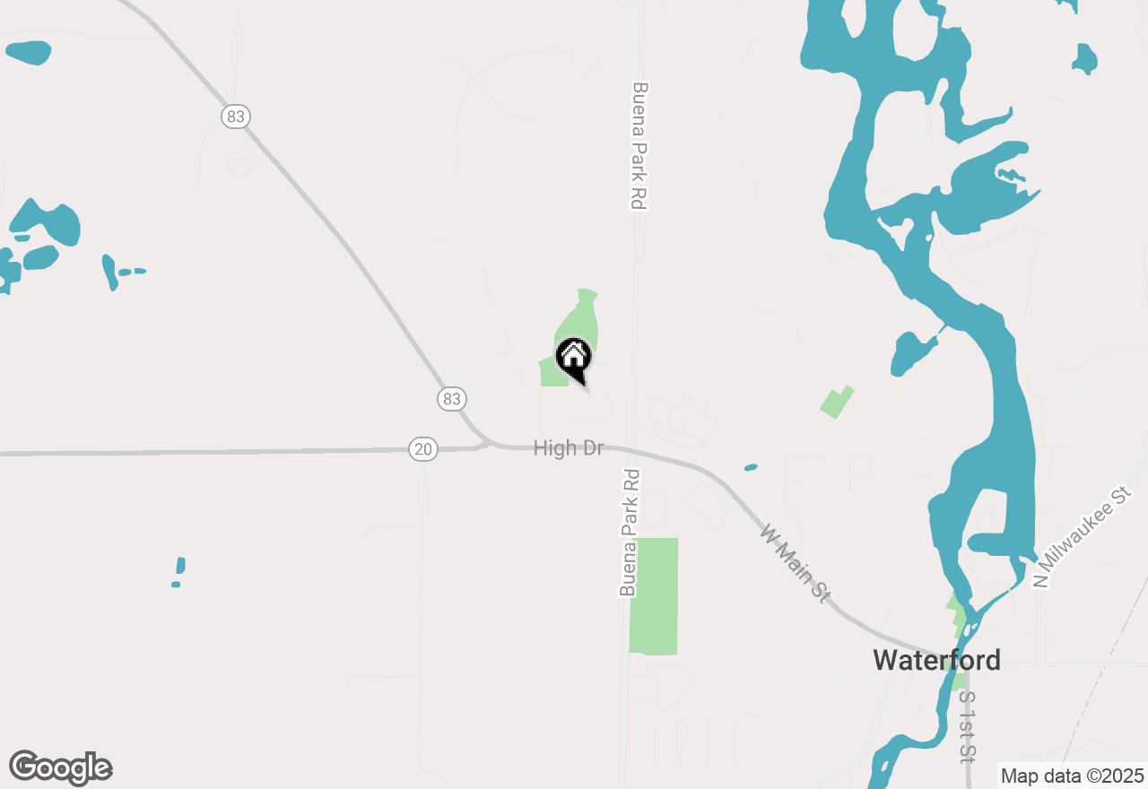 Map of 508 Hickory Hollow Rd #0202, Waterford, WI 53185