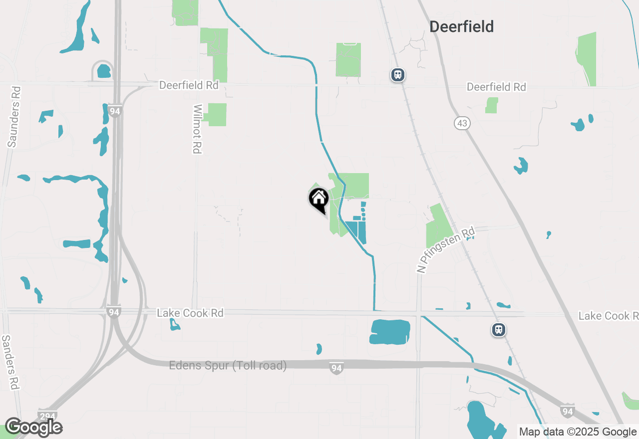 Map of 312 Pine Street, Deerfield, IL 60015