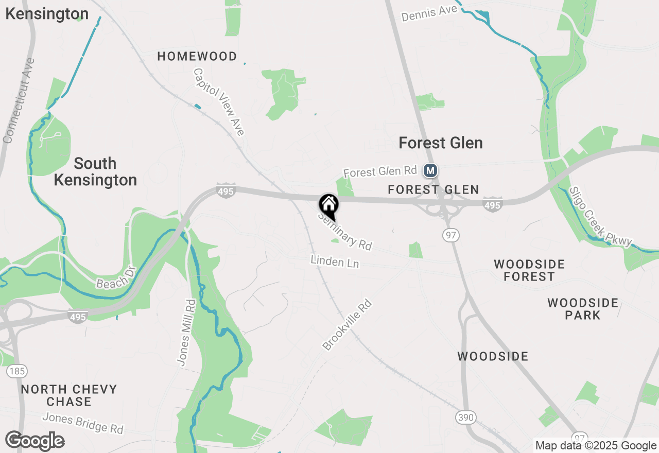 Map of 2414 Seminary Road, Silver Spring, MD 20910