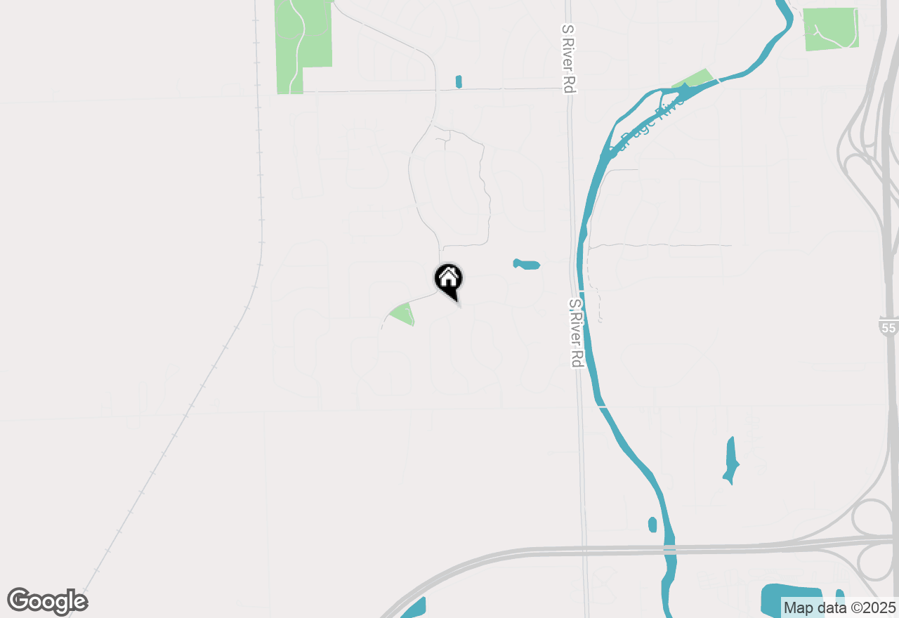 Map of 21240 S Redwood Lane, Shorewood, IL 60404