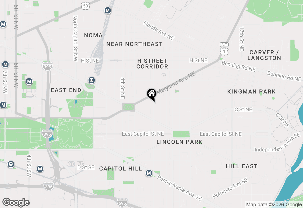 Map of 300 8th Street Ne #404, Washington, DC 20002