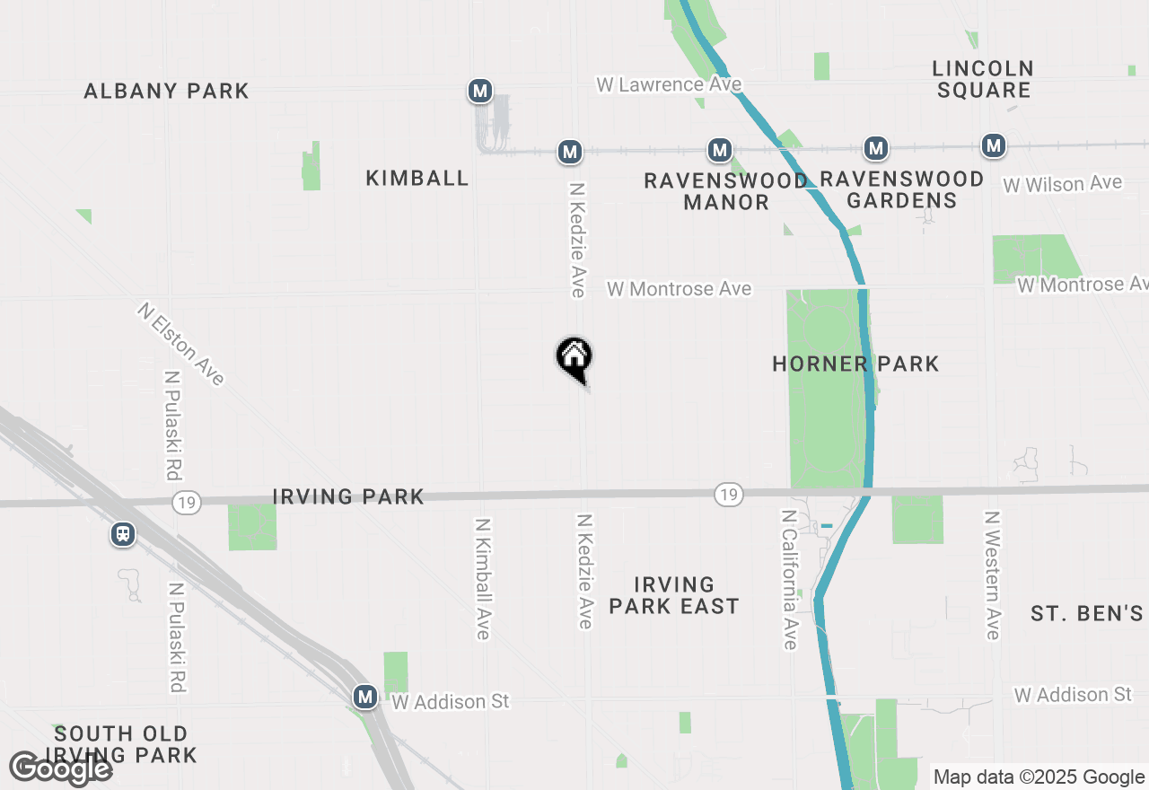Map of 4156 N Kedzie Avenue, Chicago, IL 60618