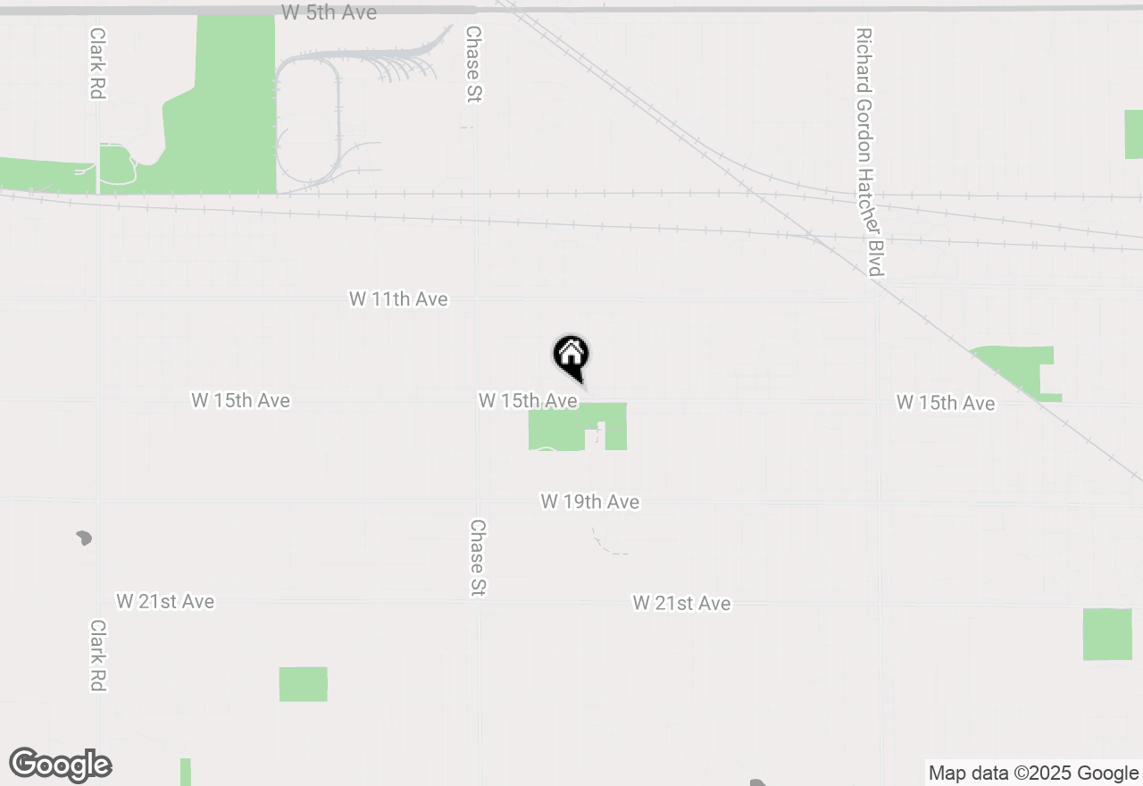 Map of 2704 W 15th Avenue, Gary, IN 46404