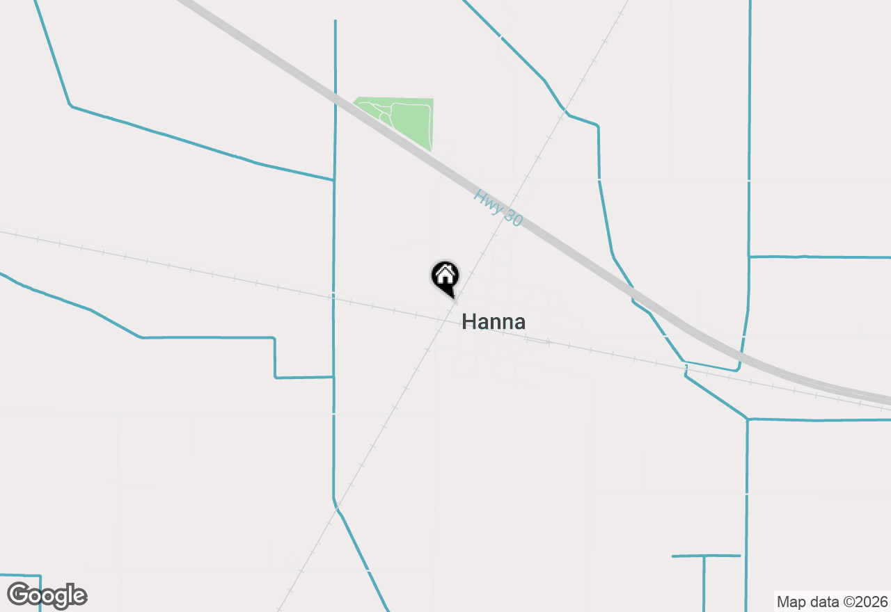 Map of 4465 W Old Hwy 30, Hanna, IN 46340