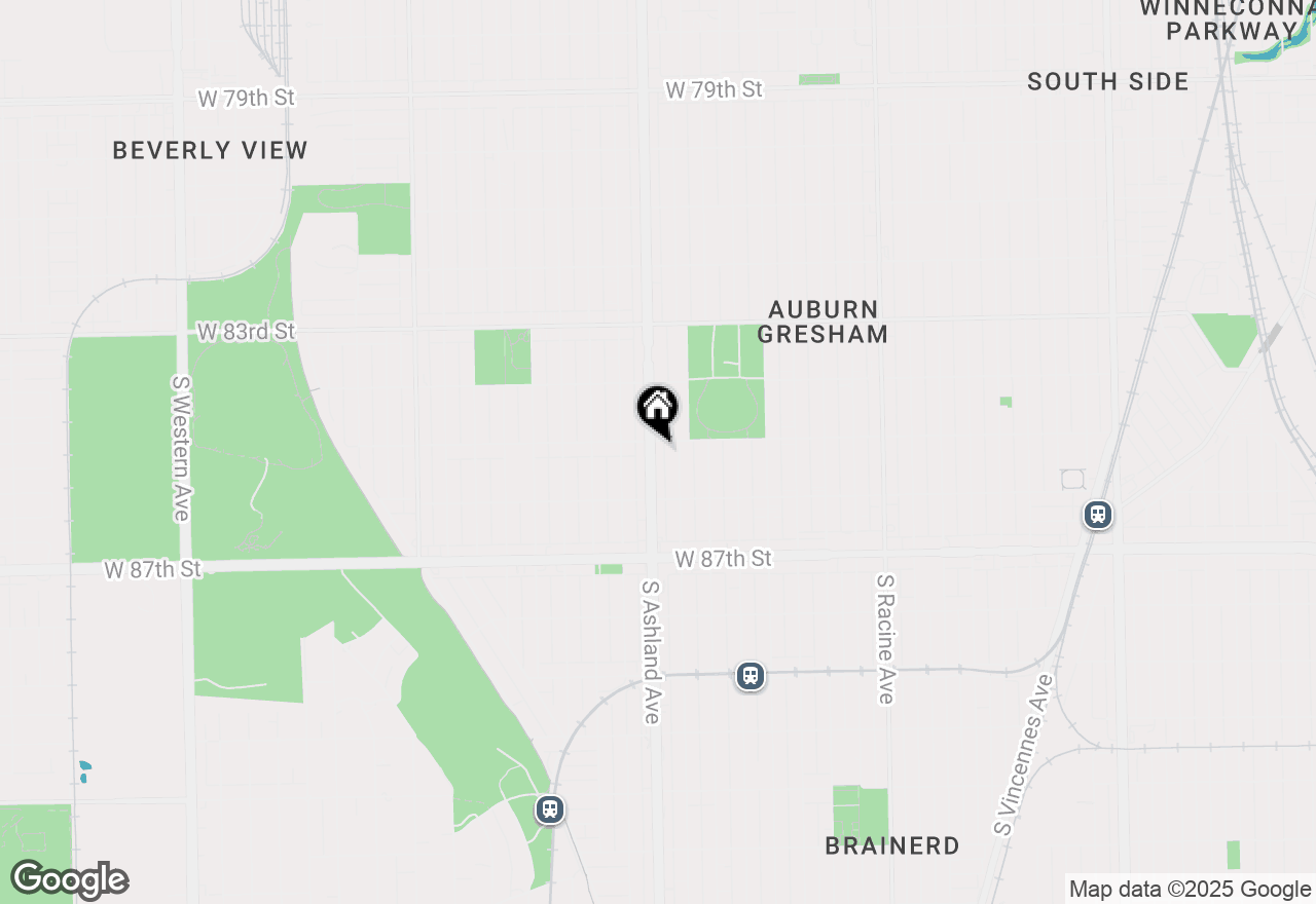 Map of 8509 S Ashland Avenue, Chicago, IL 60620