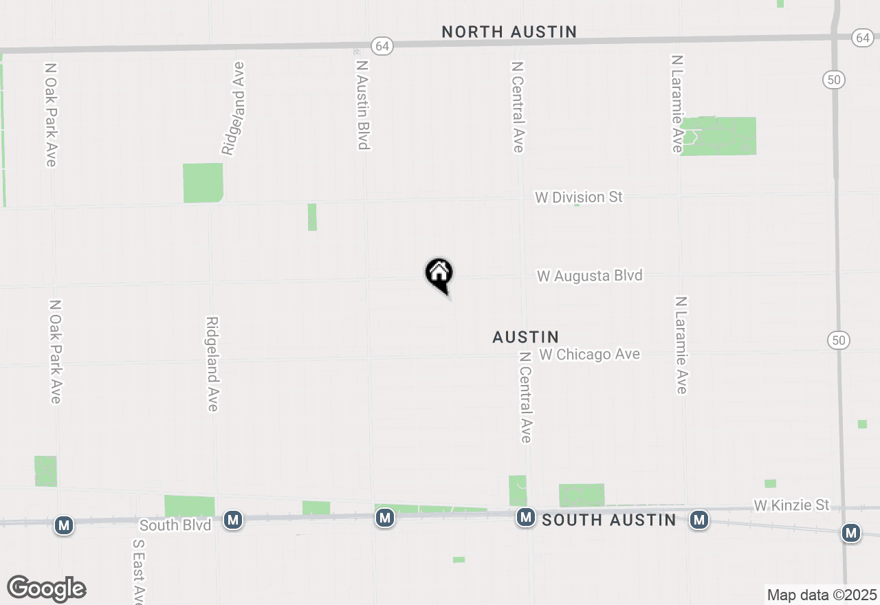 Map of 5807 W Walton Street, Chicago, IL 60651