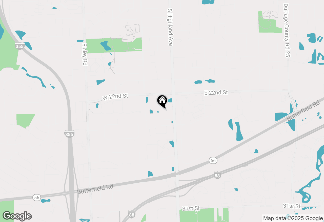 Map of 201 E Janata Boulevard #1A, Lombard, IL 60148