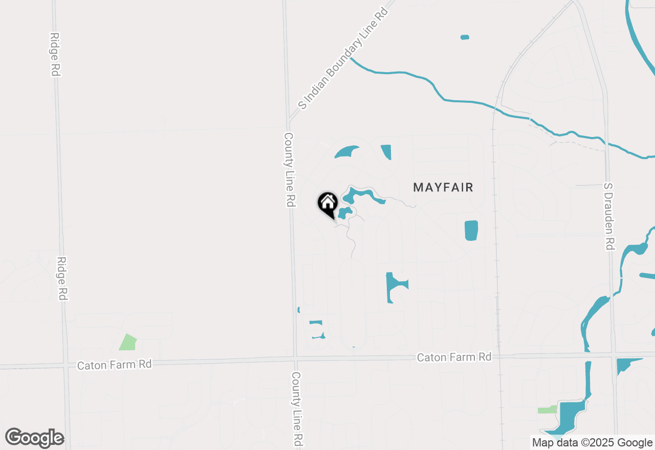 Map of 2815 Twin Falls Drive, Plainfield, IL 60586