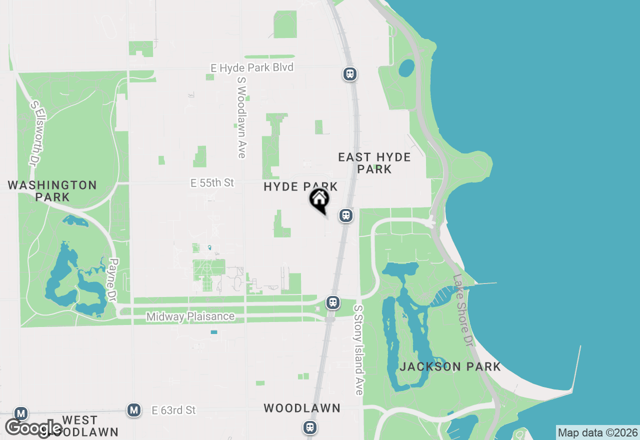 Map of 5625 S Blackstone Avenue, Chicago, IL 60637