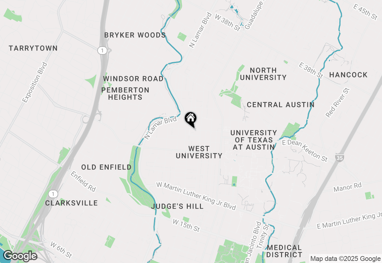 Map of 711 W 26th St #700, Austin, TX 78705